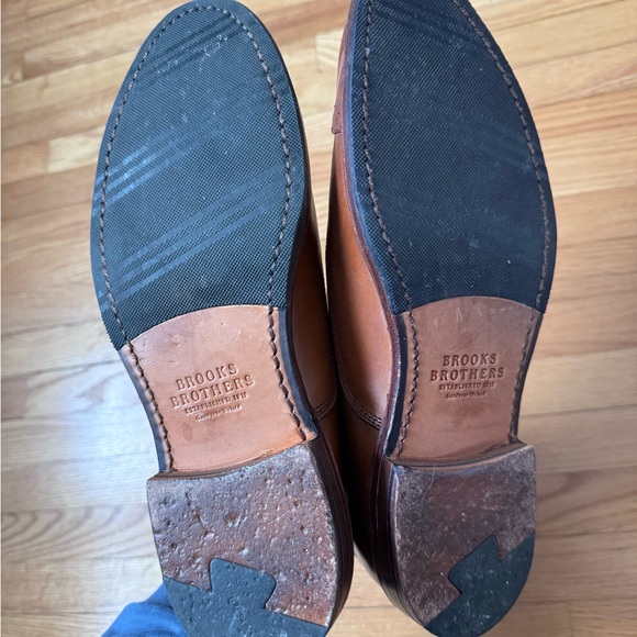 Brooks Brothers Fifth Avenue Walnut made by Allen Edmonds size 8 1/2 B (Narrow) - Picture 3 of 7